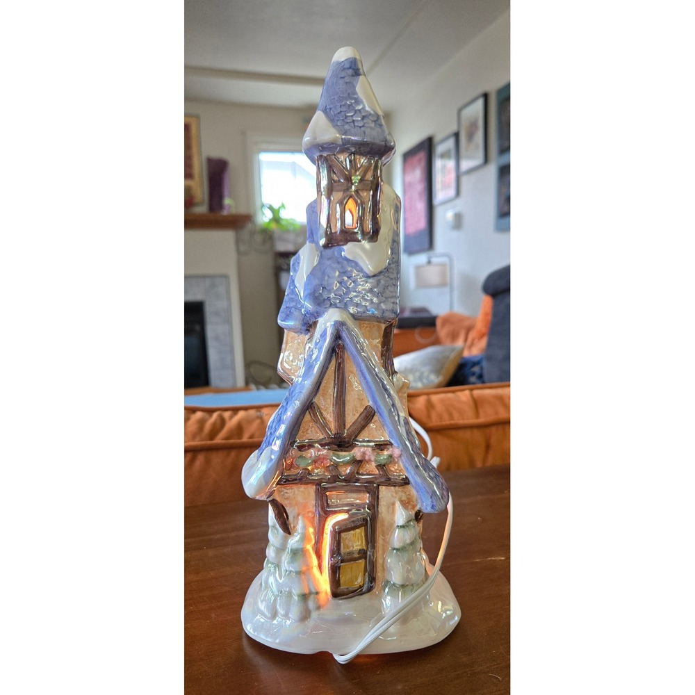 Blue Sky Clayworks Vintage Come All Ye Faithful Illuminated Church Carolers Lot